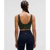 Lululemon Align  V NeCk Bra  Light Support  C D Cup Rainforest Green