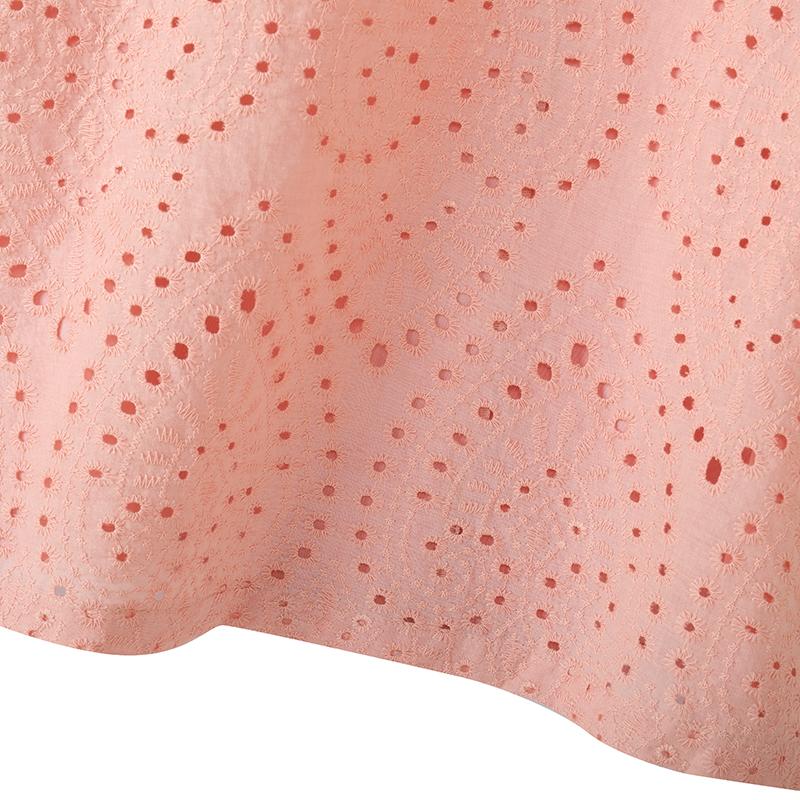 ZANZEA Women Casual Round Neck Half Sleeve Loose Patchwork Crochet Blouse