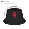 Maka Albarn Soul Eater Bucket Hat  Hip Hop Fisherman Caps Breathable Travel Hiking Sun Hats For Men Women Casual Custom Diy Cap