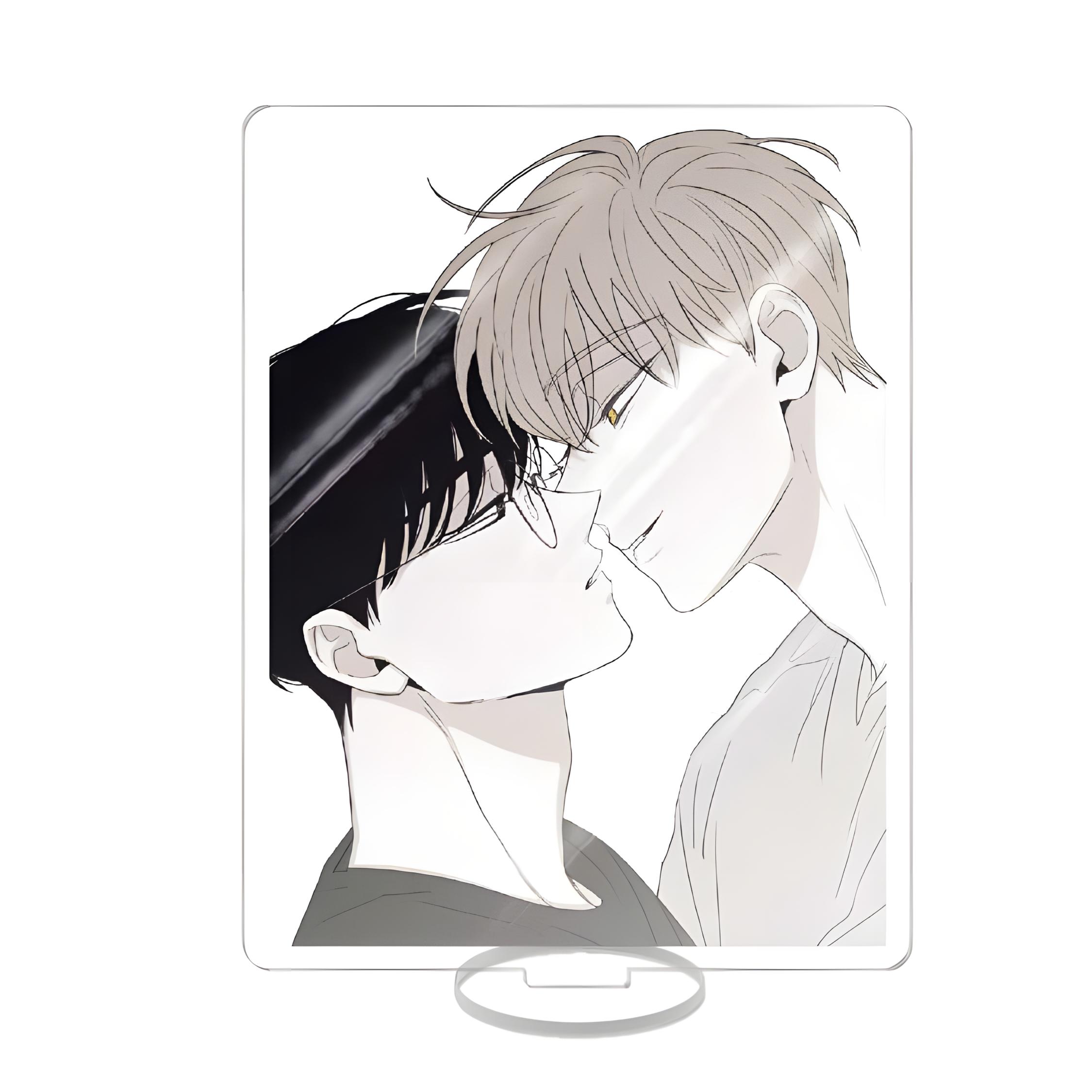 

Checkmate Korean Manwha BL Acrylic Stand Jeong Eunsung Lee Suhyun Figure Display Manga Goods Collection Desk Decor Ornament Gift 15 cm