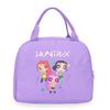 Cartoon Animation Academy Meal Bag Student Thermal Insulation Lunch Box Bag Office Workers Handheld Bento Bag