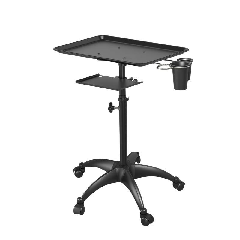 Carrello Portaoggetti da Salone/Estetica/Tatuaggi Regolabile - Portautensili a Rotelle