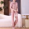 Casual Sports Suit Lapel Women's Spring and Autumn Small Young, Beautiful, Fashionable and Slim Two-piece Set