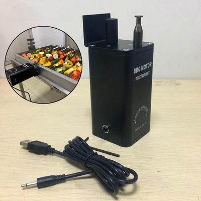 BBQ Motor 8RPM 3W Rotisserie Roaster Tool with USB Cable Grill Supplies