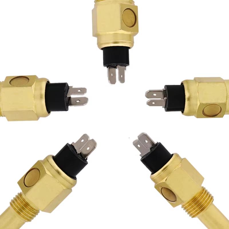 M14*1.5 3/8 17mm 1/2 21mm 5/8 16mm NPT M16*1.5 Engine Water Temperature Sensor for VDO 98 ± 3 ℃ Alarm Universal Generator Part Coolant Temperature