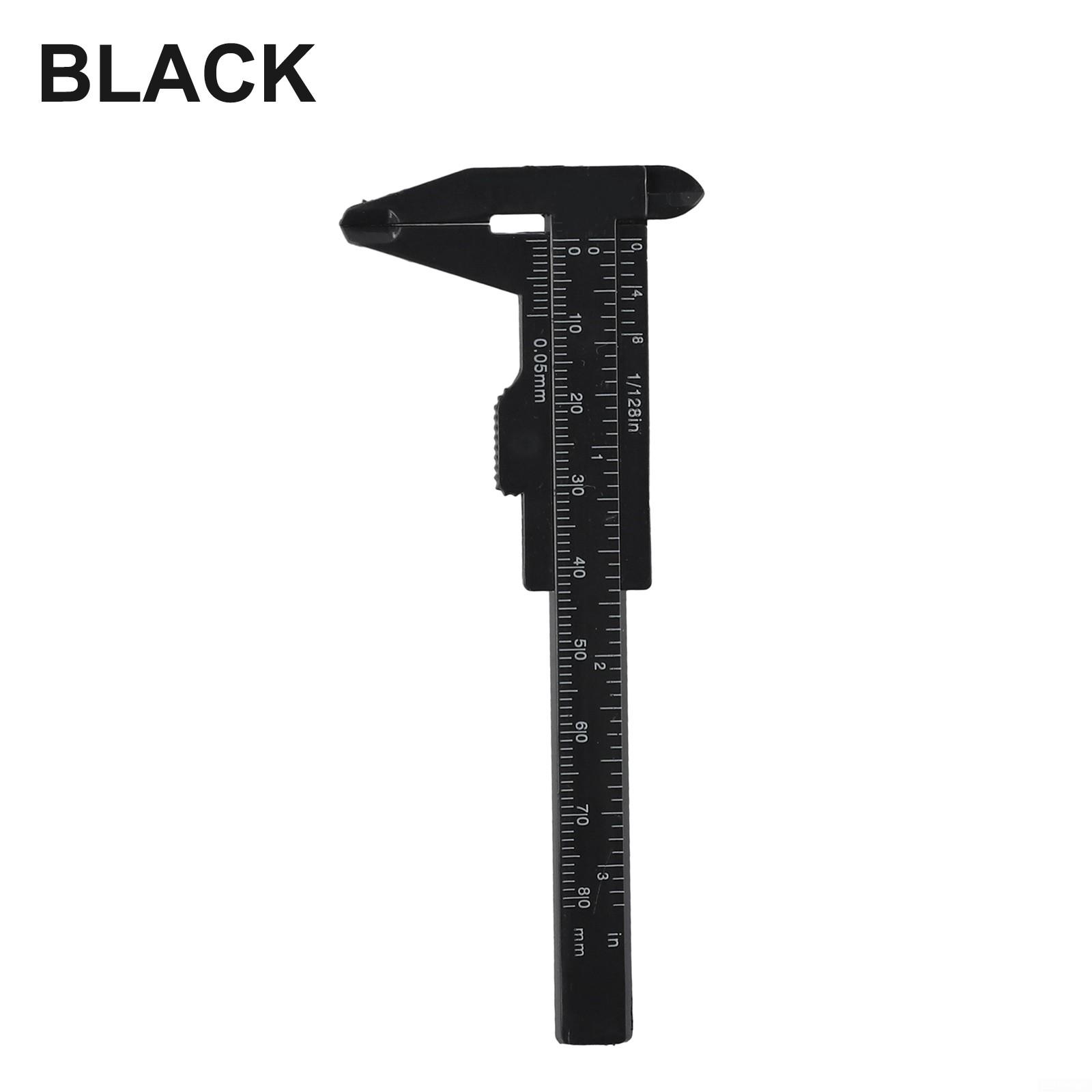 

Пластиковый штангенциркуль линейка измерительный инструмент идеально подходит для точных измерений чёрный