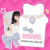 Barbie Bracelet Year of the Horse Lucky Sparkling Magic Princess Fantasy Pink Wristlet Simple and Versatile Confession of Elegant 1GBA2601017