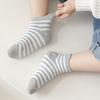 6 Pairs 1 Bag Baby Casual Cotton Crew Socks Kids Floor Socks With Non-Skid for Baby Anti Slip Socks Custom Packaging