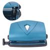 Hole Punch Small Plastic Adjustable Positioning Punching Machine for Stationery BindingBlue