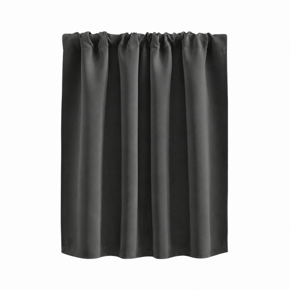 1PC 76×60CM Short Blackout Curtains Washable Partition Curtain Durable Kitchen Curtain Multipurpose