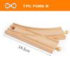Wooden Train Track Racing Railway Toys All Kinds Wooden Track Accessories Fit for Biro Wood Tracks Toys for Children Gift