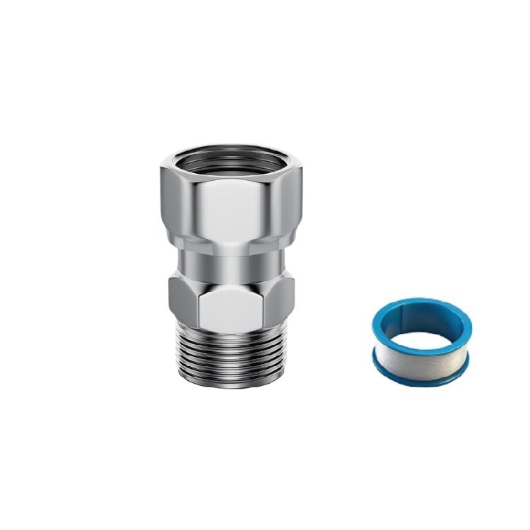 

High Temperature Resistant Ball Joint Hardware Stainless Steel Angle Valves Swivel Fitting Bathroom Accessories 1