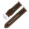 Apple Strap Apple Iwatch7 SE 6 5 4 Genuine Leather First Layer Stainless Steel Pin Buckle Leather Strap Men