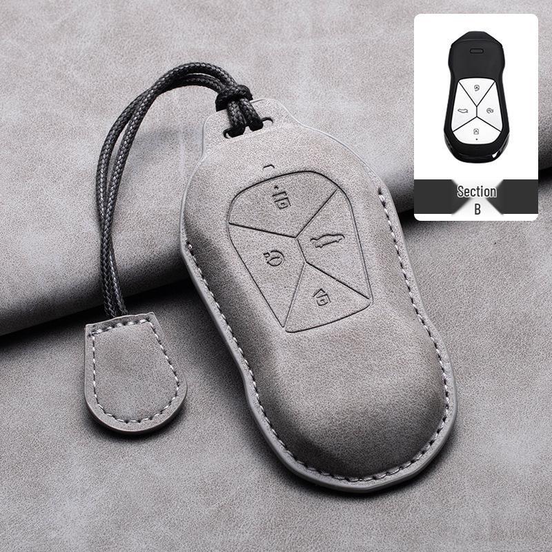 Xpeng Schlüsselhülle: Elegantes schwarzes Gehäuse für P7, G9 & mehr