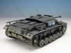PLATZ Girls & Panzer the Movie: Sturmgeschutz III Ausf. F Hippo Team 1/35 Scale Plastic Model Kit GP-27