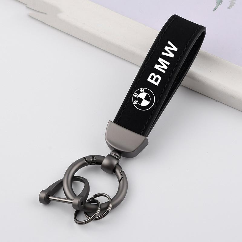 Metal/Leather Car Styling Keychain Key Chain Rings Accessories For BMW M M3 M5 M6 X3 E46 E90 E39 F10 F20 F30 G20 E60 E36 E34 gzhx77