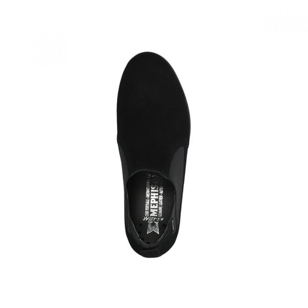 MephiSto Women S Comfort Daily Slip On Black 8mh1435f1m