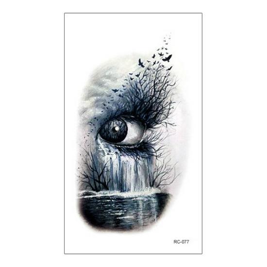Waterproof Color Tattoo Stickers for All Ages