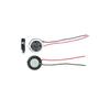15MM Plastic Speaker, Internal Magnet, Wired, 8 Ohms, 1W/0.5W, Toy/Security Mini Voice Speaker