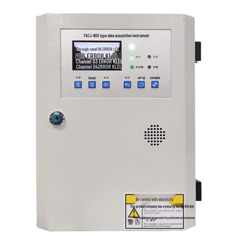 Explosion-Proof Industrial Gas Detector: Detects Combustible, Toxic Gases, Hydrogen Sulfide, Ammonia, and Oxygen Levels.