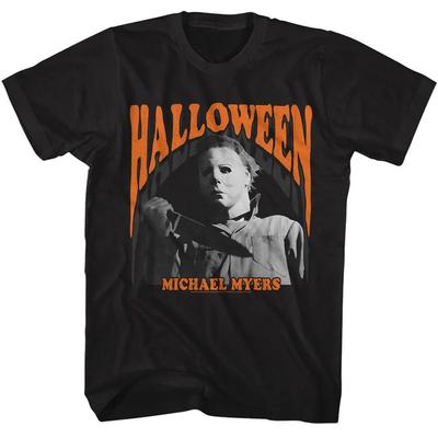 Halloween Michael Myers Horror Movie Print Cotton Short Sleeve TShirt Unisex Women Summer Vintage Streetwear Casual Tee Tops