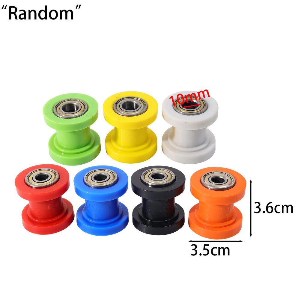 For Enduro Motorcycle Pit Dirt Bike Motocross Accessories 8/10mm Drive Chain Roller Pulley Wheel Slider Tensioner Wheel Guide