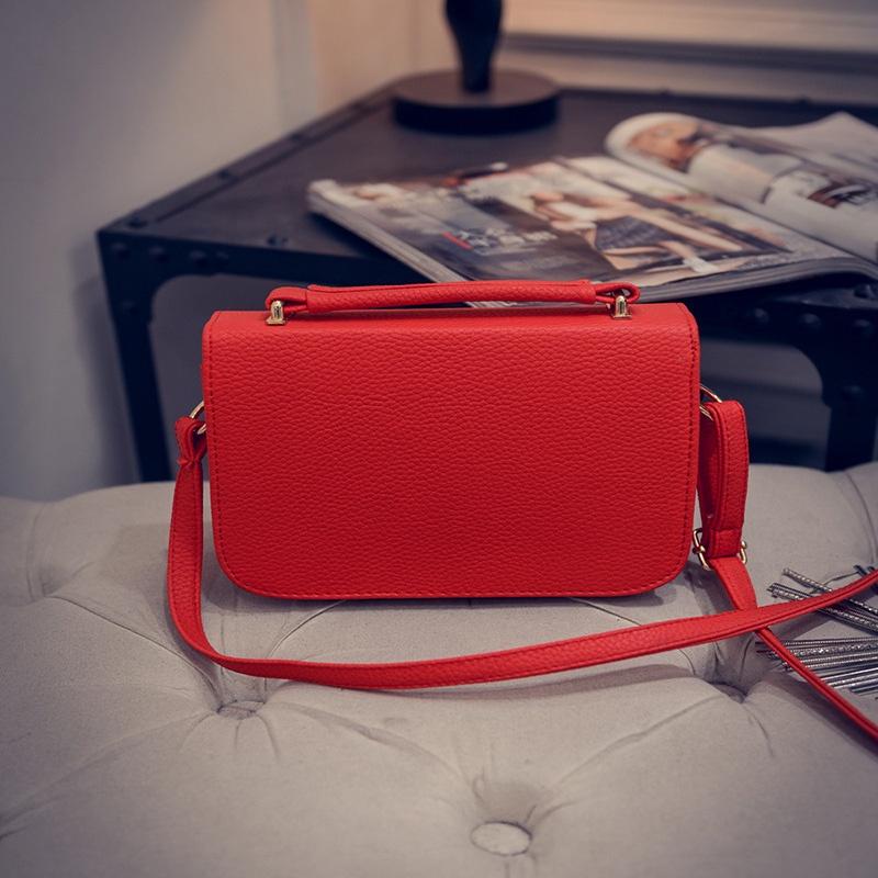 Elegant Pure Color Fashion Women Shoulder Bag Ideal For Shopping Casual And Travel