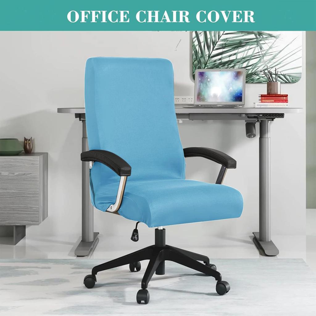 Stretch Spandex Office Chair Cover Anti Dirty Computer Seat Protector Removable Universal Slipcover