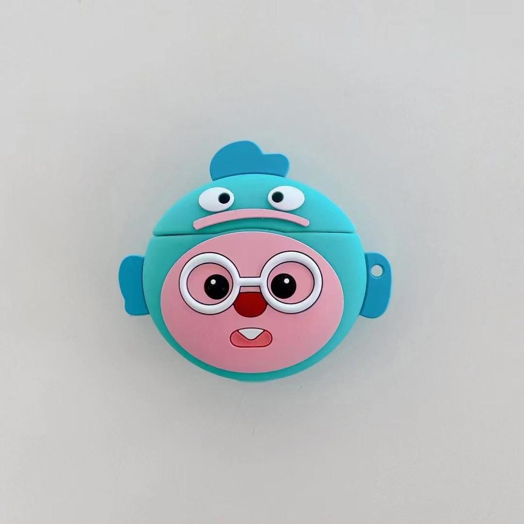 Cartoon glasses clown fish AirPods Pro Apple 1/1/1 generation Bluetooth headset case cute protective case