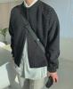Men's Korean-Style Loose Knitted Cardigan Sweater - 2024 Autumn/Winter Collection