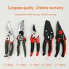 YATO Garden Shears for Pruning, Grafting, and Cutting Thick Branches