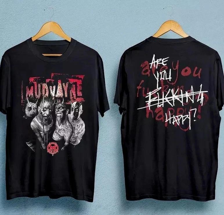 

Mudvayne band black Unisex T-Shirt Size S-3XL 2XL