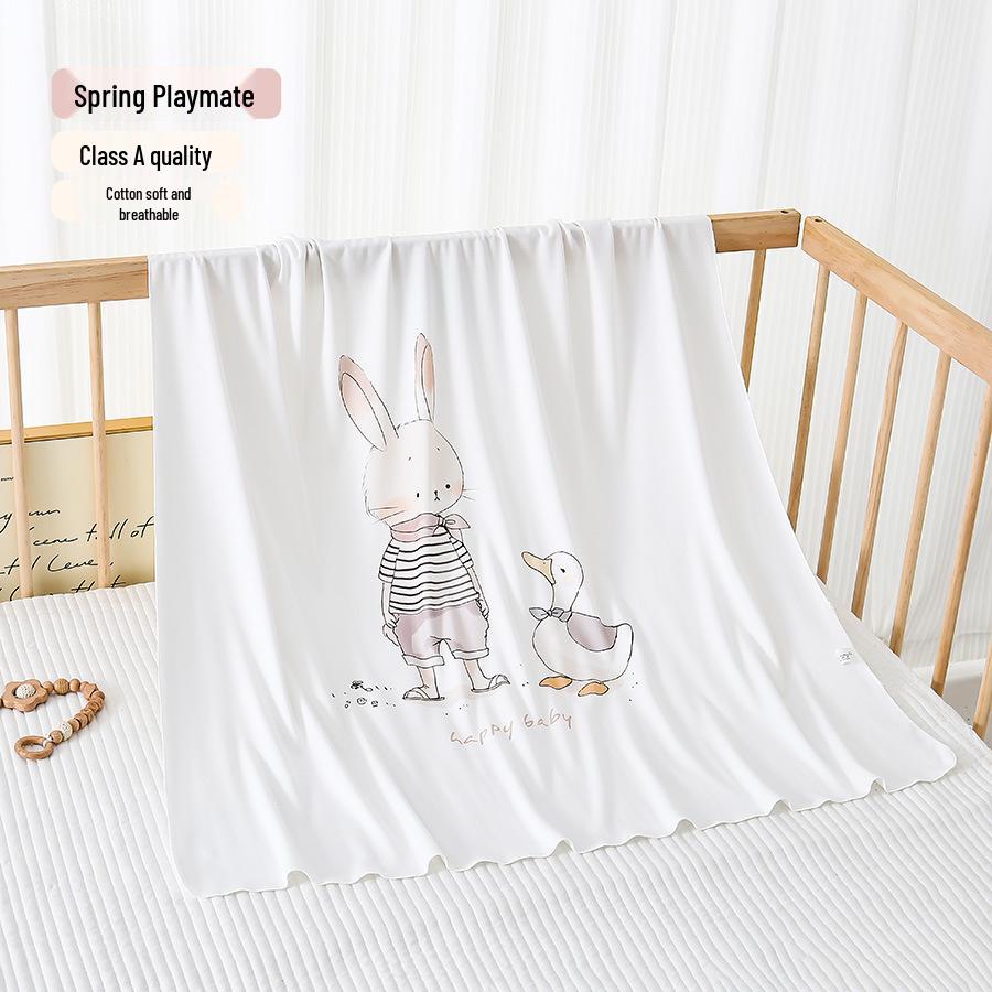 A-grade Bamboo Cotton Baby Swaddle Blanket – Newborn & Toddler Nap Blanket
