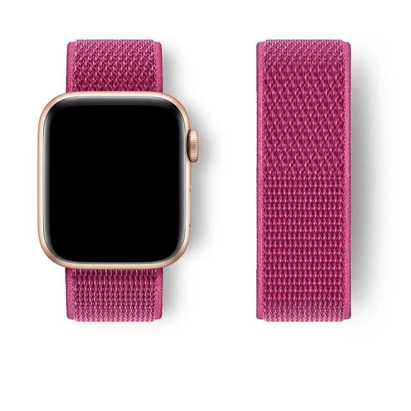 Nylon Loop For Watch Band Ultra-2 49mm 44mm 40mm 45mm 41mm Sport Pride Bracelet Iwatch Strap Series 9 8 Se 7 6 5 4 3