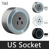 Power Rail Socket, Intelligent Household Kitchen Appliance Socket, New US UK EU FR Standard Wall Power Plug Adapter with USB