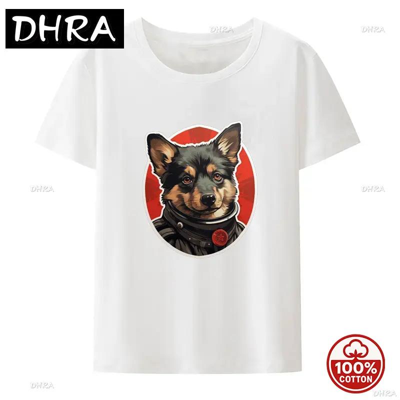 Cccp Soviet Laika The Russian Space Super Rocket Dog Tee Unisex Summer Sale Loose Soft Cotton T Shirt Funny Streetwear Camisetas