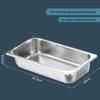 201 Stainless Steel Commercial Buffet Food Pan