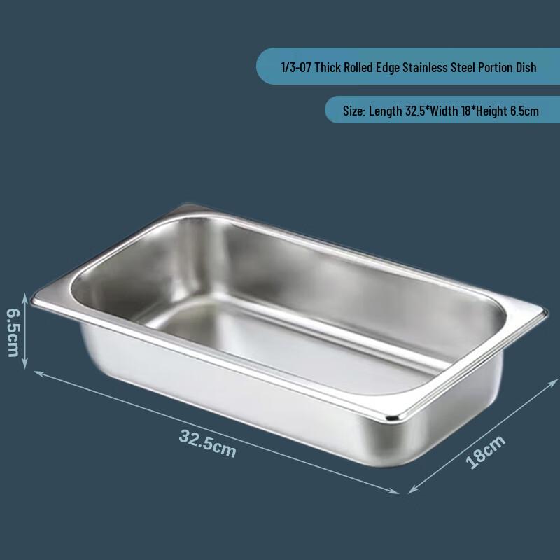 201 Stainless Steel Commercial Buffet Food Pan