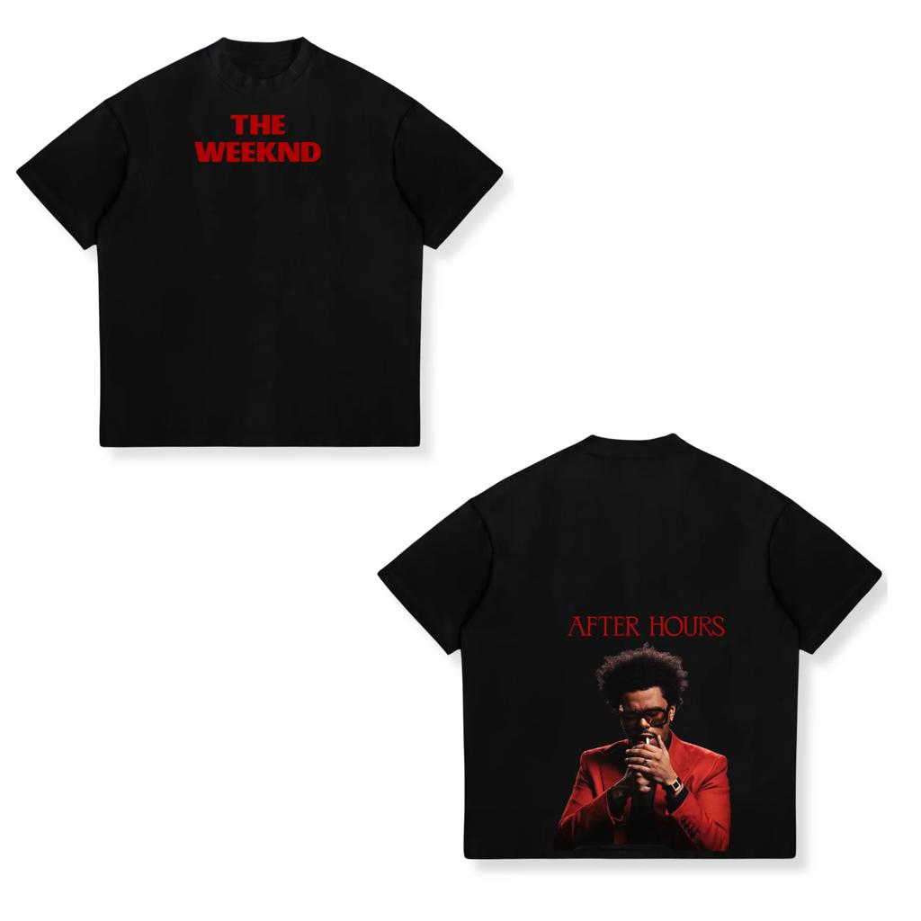 The Weeknd After Hours Til Dawn Europe 2026 Tshirts Unisex Women Fashion Hip Hop Style T Shirt Vintage Casual Short Sleeve Tshirt