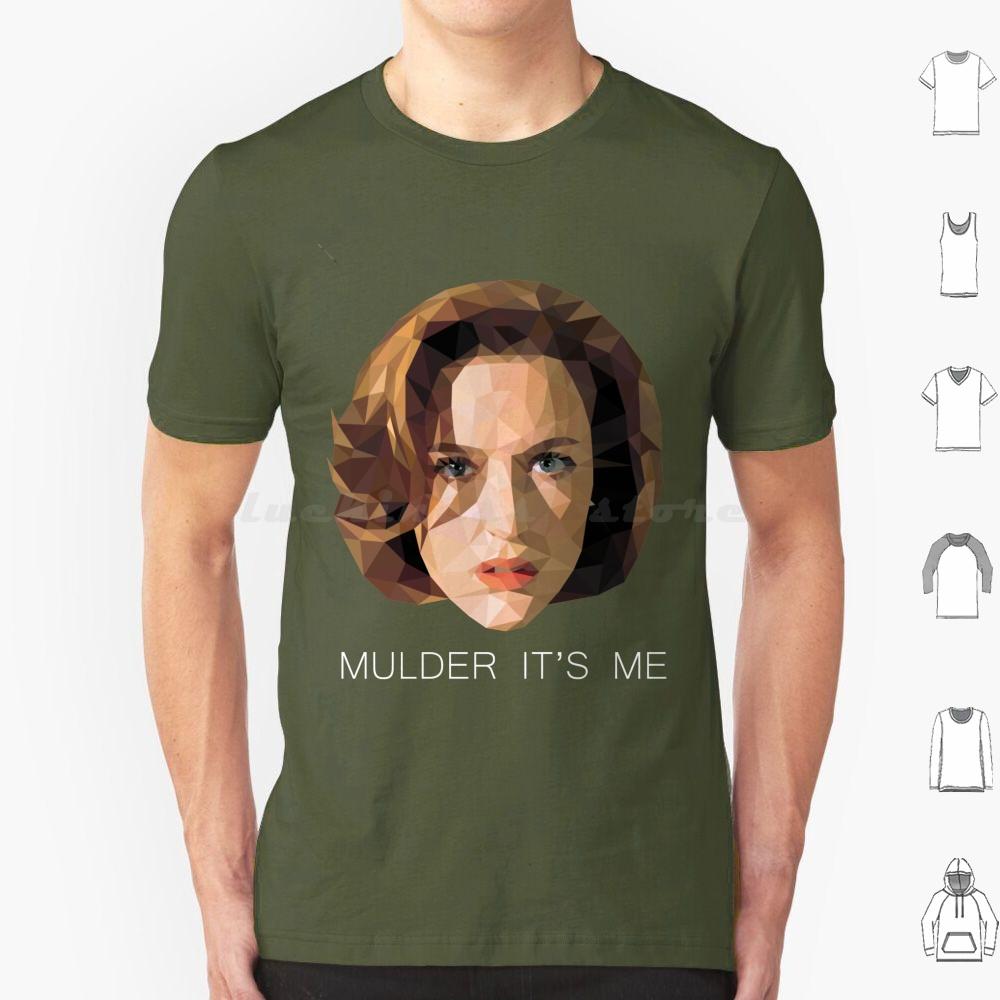 Mulder Its Me T Shirt 6xl Cotton Cool Tee Scully Xfiles Gillian Anderson David Duchovny X Files The Xfiles Dana Scully Mulder