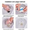 Squatting Pan Anti-smell Plug Plastic Anti-blocking Cover Squatting Pit Smell Stopper Durable Bathroom Squat Toilet Accessories