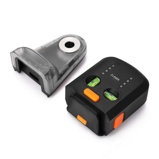 Drilling Dust Collector Wall-mounted 2 In 1 Spirit Level 1800mAh Multifunctional Plastic Vacuum Drill Dust Remover Cleaning Tools