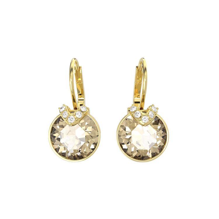 Swarovski Water Drop Shaped Exquisite Fashion Alloy Earrings Women earrings Yellow 5662093 Box (Random Color),F,Yellow