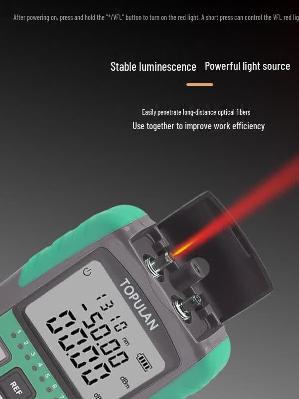 Multifunction Fiber Optic Power Meter and VFL