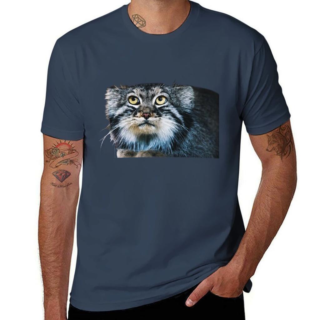 Pallass Cat T-Shirt Graphic T Shirts for Man T Shirt for Man T-Shirt