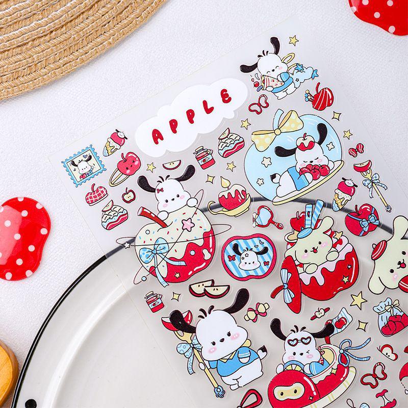 Kuai Dou Pompompurin Nail & Phone Art Stickers - Sky Original Collection