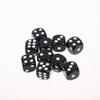 10Pcs Colorful Dice Acrylic Round Corner Cubes Dot Drinking Game Dice Accessories