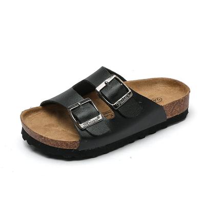 2026 Spring and Autumn Fashion Children's Cork Slippers Boys' Cool Slippers Tide Girls' Beach Shoes KWN-A509