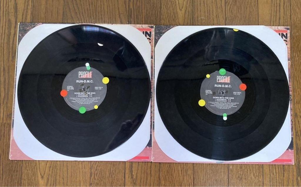 [USED] RUN-DMC Down With The King 12-inch record, 2-disc set