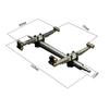 LESU 1/14 Tamiya Truck Engineering Semi-trailer Small Wheel Suspension